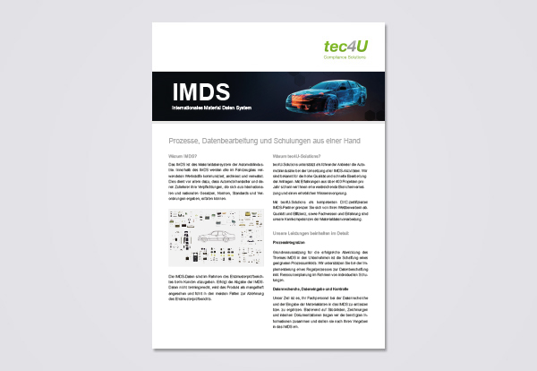 Download Produktblatt IMDS